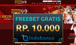 Freebet GBK99 10rb