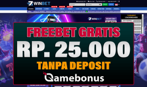 7winbet Bonus Freebet 25k Gratis Tanpa Deposit