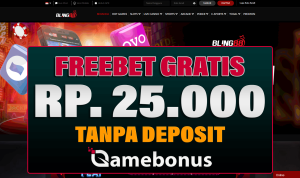 Bling88 Bonus Freebet Gratis 25k Tanpa Deposit