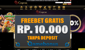 Geger88 Bonus Freebet Gratis 10rb Tanpa Deposit