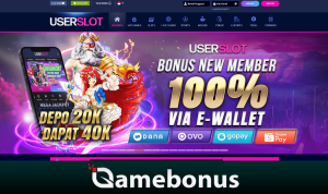 Userslot Daftar Bonus Deposit Game Slot 88% Member Baru